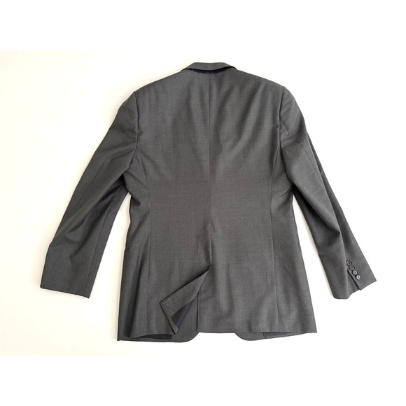 Brooks Brothers Golden Fleece Fitzgerald Blazer 41R 2-Button Gray Wool VBC Italy - Picture 4 of 14